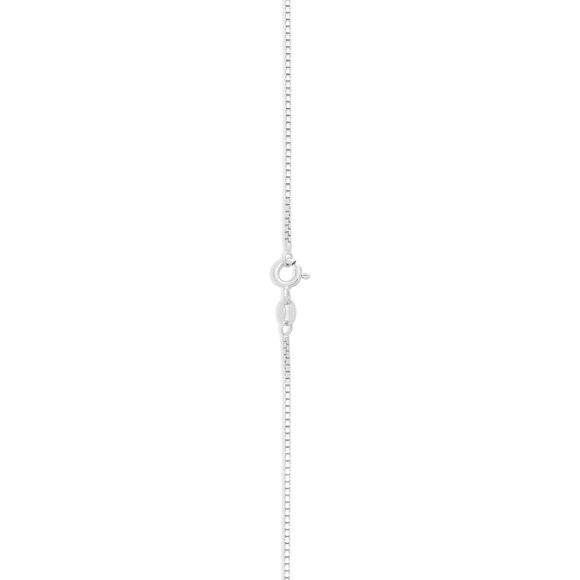 Versatile 1.2mm Sterling Silver Box Chain 18" - Hypoallergenic & Durable - Picture 4 of 4